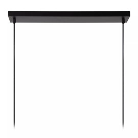 SUUS Piekaramā lampa 4x40W E27 melna (Lucide)