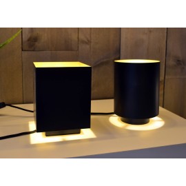 SUZY galda lampa Ø12 cm 1xE14 40 W melna (Lucide)