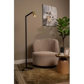 SYBIL stāvlampa lasīšanai 1xGU10 35 W melna (Lucide)