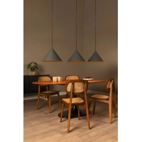 Piekarama lampa SPITZE 3xE27 40W pelēka (Lucide)