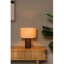 TACHINA galda lampa 27x27 cm 1xE27 dabīga (Lucide)