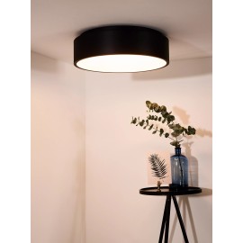 TALOWE LED griestu lampa Ø45,5 cm LED 30 W melna (Lucide)