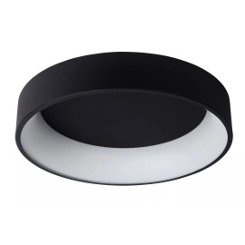 TALOWE LED griestu lampa Ø60 cm LED 42 W melna (Lucide)