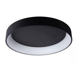 TALOWE LED griestu lampa Ø80 cm LED 80 W melna (Lucide)
