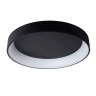 TALOWE LED griestu lampa Ø80 cm LED 80 W melna (Lucide)