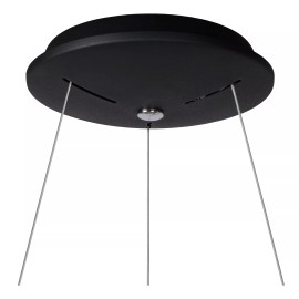 TALOWE LED piekaramā lampa Ø60 cm dimmējama 39W 3000K melna (Lucide)