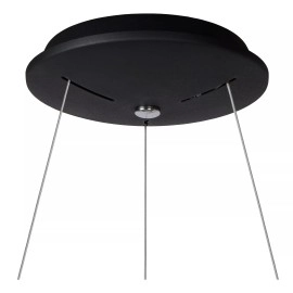 TALOWE LED piekaramā lampa Ø60 cm dimmējama 39W 3000K melna (Lucide)