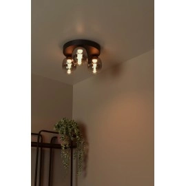 TAMINO griestu gaismeklis LED 5,6 W 3000K melns (Lucide)