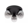 TAMINO griestu lampa LED 3×5,6 W 3000 K melna/dūmpelēka (Lucide)