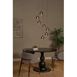 TAMINO piekaramā lampa Ø52 cm LED dimmējama 7x7W 3000K melna (Lucide)