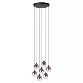 TAMINO piekaramā lampa Ø52 cm LED dimmējama 7x7W 3000K melna (Lucide)