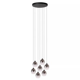 TAMINO piekaramā lampa Ø52 cm LED dimmējama 7x7W 3000K melna (Lucide)