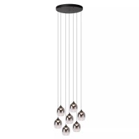 TAMINO piekaramā lampa Ø52 cm LED dimmējama 7x7W 3000K melna (Lucide)