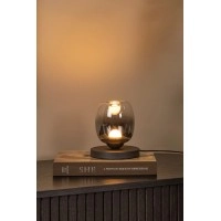 TAMINO galda lampa Ø15 cm LED 6 W 3000K melna (Lucide)