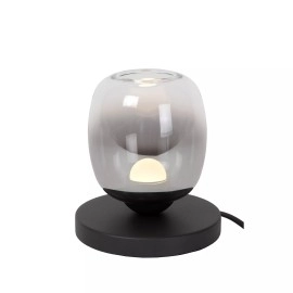 TAMINO galda lampa Ø15 cm LED 6 W 3000K melna (Lucide)