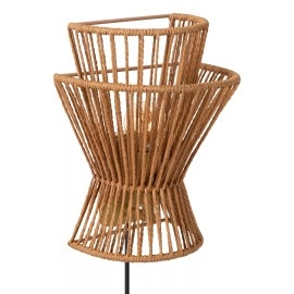 TASMAN sienas lampa 1xE14 dabīga (Lucide)