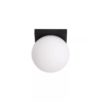 TASSA vannas istabas griestu gaismeklis Ø13,5 cm melns (Lucide)