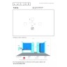 TASSA griestu gaismeklis Ø13,5 cm LED 12 W IP40 melns (Lucide)