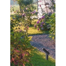 TATUM dārza prožektors 1x4.5W Integrated LED IP65 antracīta (Lucide)