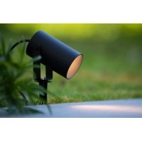 TAYLOR dārza prožektors 1xGU10 melns (Lucide)