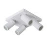 TAYLOR vannas istabas griestu prožektors GU10 LED 5 W 2200-3000 K balta (Lucide)