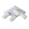 TAYLOR vannas istabas griestu prožektors GU10 LED 5 W 2200-3000 K balta (Lucide)