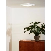 TENDO-LED griestu lampa 22 x 22 cm LED 18 W 3000K balta (Lucide)