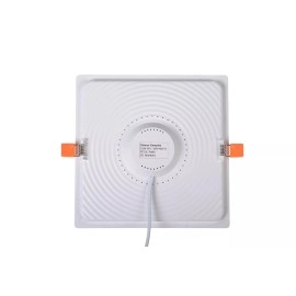 TENDO-LED kvadrātveida griestu lampa 22×22 cm 1 x 18 W Integrated LED 3000K balta (Lucide)