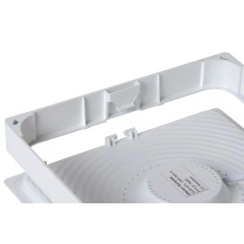 TENDO-LED kvadrātveida griestu lampa 22×22 cm 1 x 18 W Integrated LED 3000K balta (Lucide)