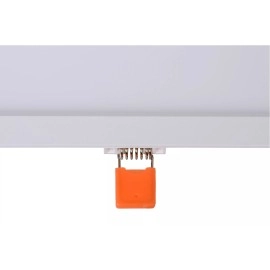 TENDO-LED kvadrātveida griestu lampa 22×22 cm 1 x 18 W Integrated LED 3000K balta (Lucide)