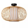 THULINE griestu lampa Ø45 cm 1×E27 gaiša bambusa (Lucide)