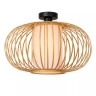 THULINE griestu lampa Ø45 cm 1×E27 gaiša bambusa (Lucide)