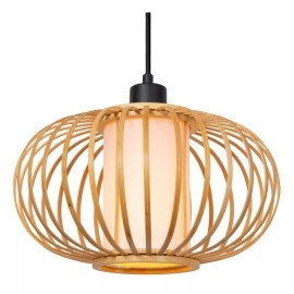 THULINE piekaramā lampa 3xE27 5 W gaiša koka modelis 03 (Lucide)