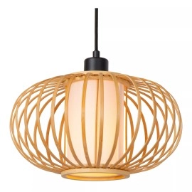 THULINE piekaramā lampa 3xE27 5 W gaiša koka modelis 13 (Lucide)