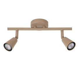 TIANA sienas prožektors 2xGU10 taupe (Lucide)