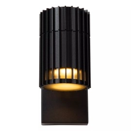 TIMBALA āra sienas prožektors 1xGU10 melns (Lucide)