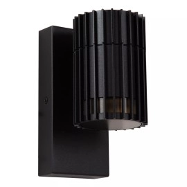 TIMBALA āra sienas prožektors 1xGU10 melns (Lucide)