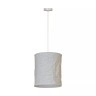 TISSAJA piekaramā lampa Ø 30 cm, 1xE27, balta (Lucide)
