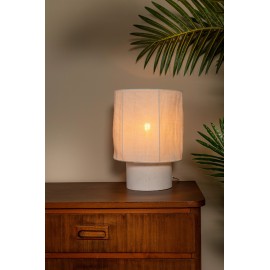 TISSAJA Galda lampa Ø20 cm 1xE14 balta (Lucide)