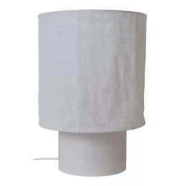 TISSAJA galda lampa 1x40W E27 balta (Lucide)