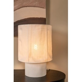 TISSAJA galda lampa 1x40W E27 balta (Lucide)