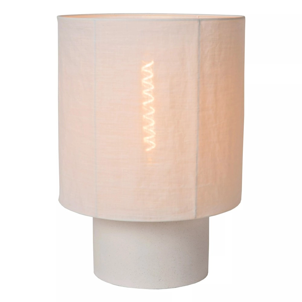 TISSAJA galda lampa 1x40W E27 balta (Lucide)