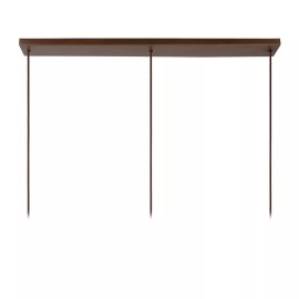 TOLEDO piekaramā lampa 3xE27, dzintara tonī (Lucide)