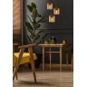 TOLEDO piekaramā lampa 3xE27, dzintara tonī, klastera veids (Lucide)