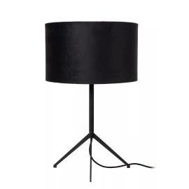 TONDO Galda lampa Ø30cm 1x60W E27 melna (Lucide)