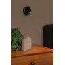 TONI uzlādējams sienas prožektors LED 2W CCT ar sensoru melna (Lucide)
