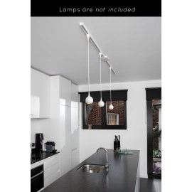 TRACK starter komplekts 2 m balts (Lucide)