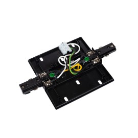 TRACK barošanas pieslēgums single/double melna (Lucide)