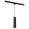 TRACK FLORIS sliežu piekaramā lampa 1xGU10 melns (Lucide)