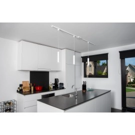 TRACK FLORIS sliežu piekaramā lampa 1xGU10 balts (Lucide)